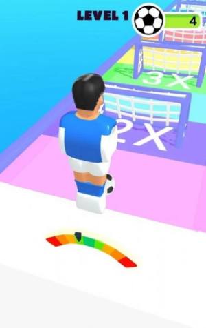 桌上足球障碍跑游戏安卓官方版(Table Football Run)图片1
