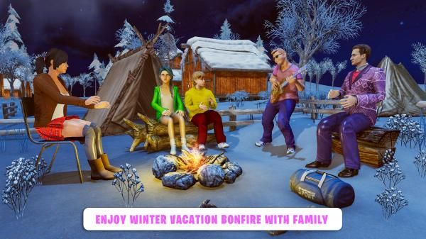 虚拟家庭寒假远足模拟器游戏图2