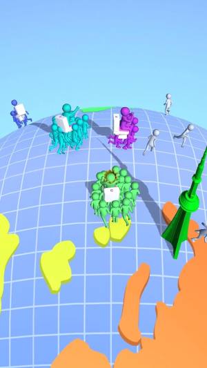 击中人群3D加入并碰撞游戏安卓官方版(Hit the Crowd 3D Join & Clash)图片1