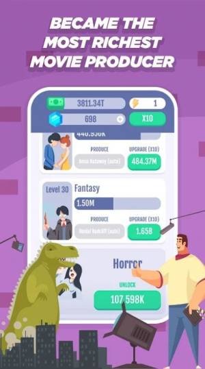 Idle Movie Studio游戏中文版图片1