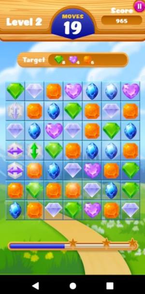宝石糖果迷恋最新中文版(Jewel Candy Crush)图片1