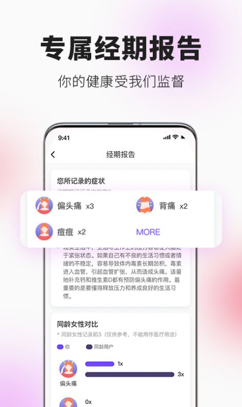 她扶经期记录app手机版下载图片1