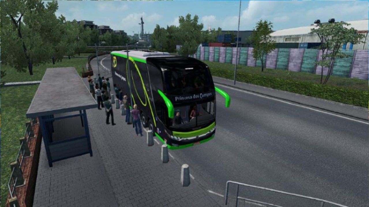 Big Bus City Buses Driving Max游戏官方版图片1