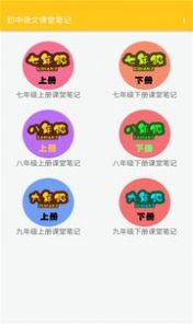 初中语文课堂笔记电子版图1