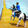骑马大型坡道特技游戏