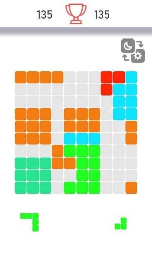 昼夜方块拼图游戏官方最新版(block game)图片1