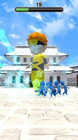 忍者捡人跑酷游戏官方最新版（ninja run）图片1