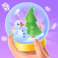 DIY雪花水晶球3D游戏