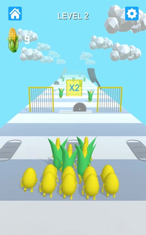 蔬菜长跑3D游戏图1
