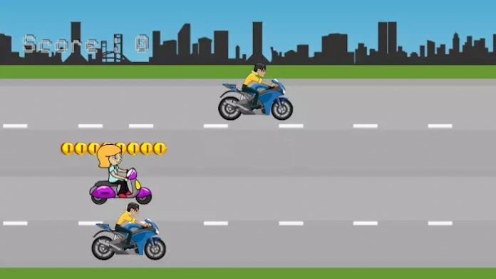 摩托赛车手女孩游戏图2