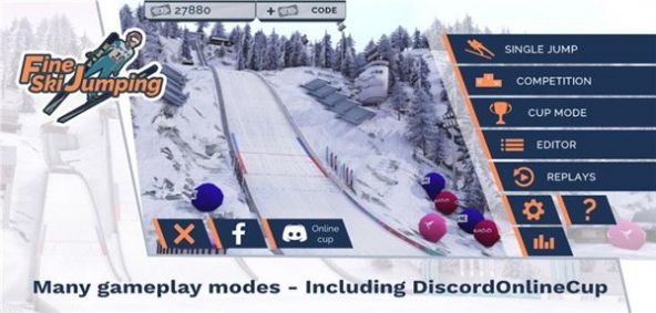 精细跳台滑雪游戏图3