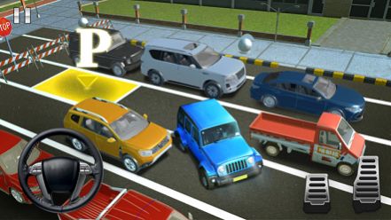 卡车模拟驾驶停车大师游戏图1