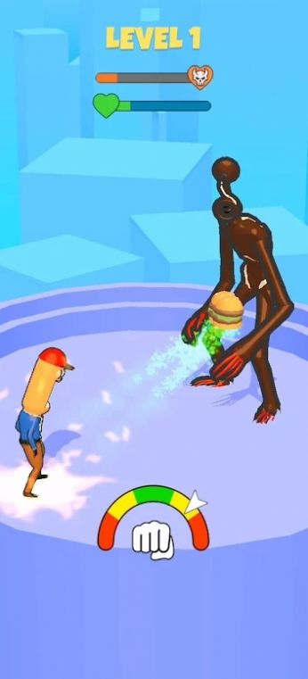 长脑袋吃汉堡跑酷游戏图3