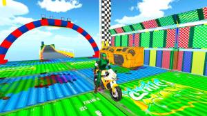 超级坡道摩托车特技3D游戏最新安卓版图片1