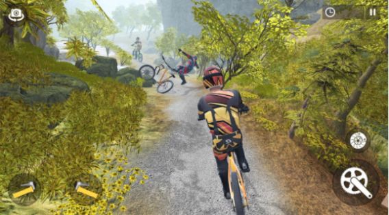 3D模拟自行车越野赛游戏图2