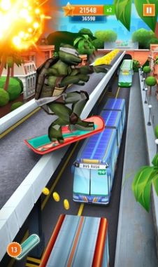 忍者神龟地铁跑酷游戏图2