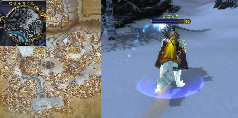 魔兽世界被遗弃的营地在哪    怀旧服WLK被遗弃的营地进入方法分享[多图]