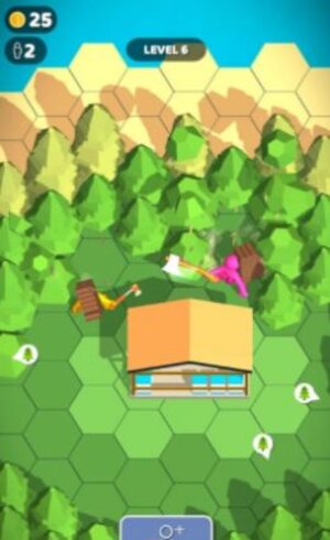 合并伐木工游戏下载中文版(Merge Lumberjack)图片1