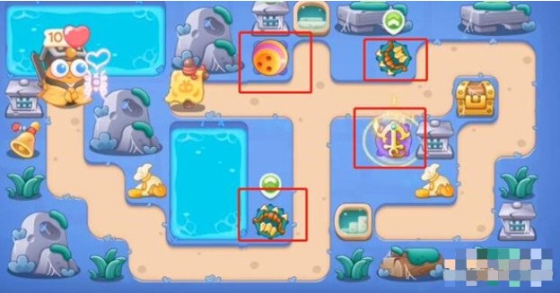 保卫萝卜4阿波道长40关攻略   阿波道长40关通过图解一览图片1