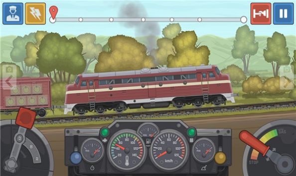 模拟火车行驶游戏图1