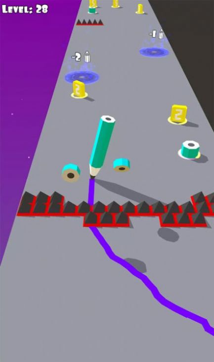 铅笔比赛3D游戏图1