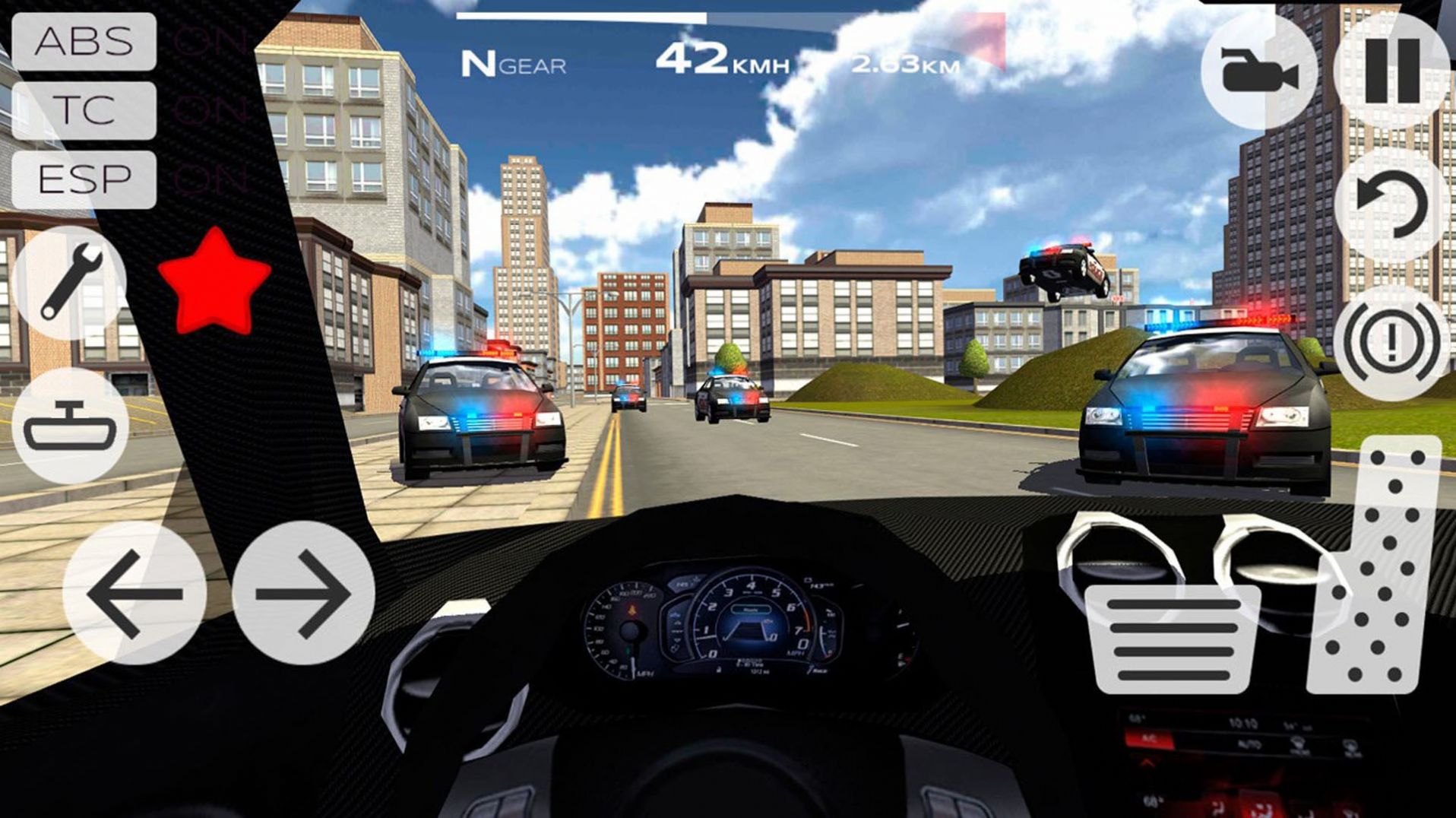 城市高速自由驾驶游戏图3