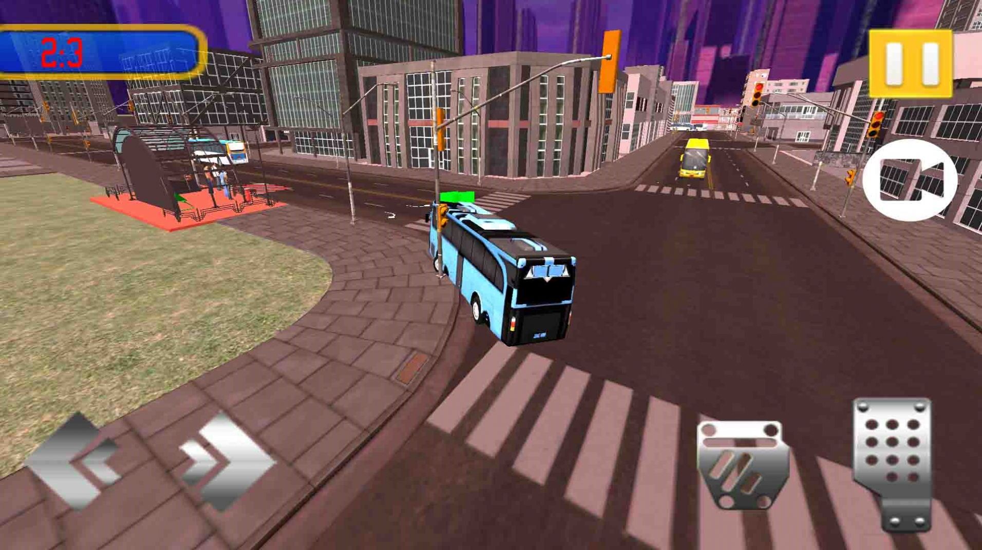 城市公交车驾驶模拟游戏图2