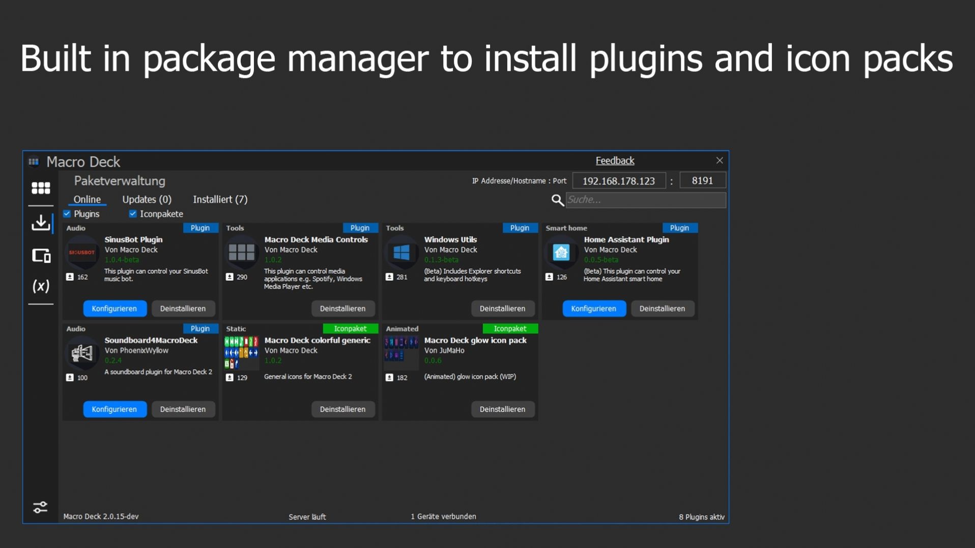 Macro Deck多屏互动app软件图片1