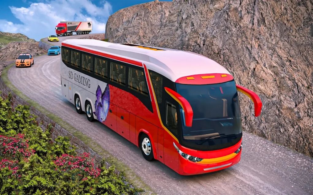 高速公路巴士驾驶模拟器游戏图3