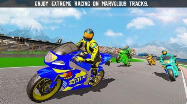 赛道摩托车驾驶竞速游戏图3