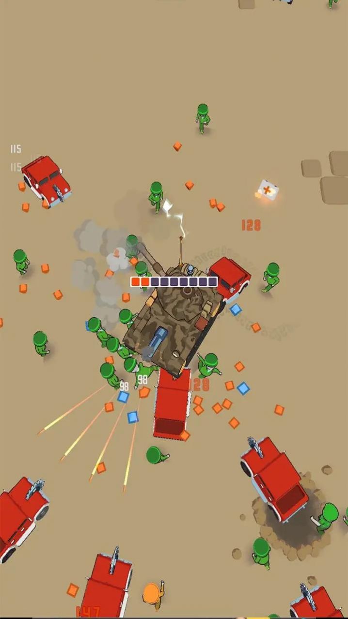 坦克生存闪电战游戏图2