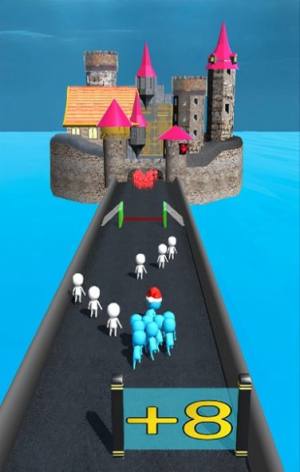 人群城堡跑酷游戏图2