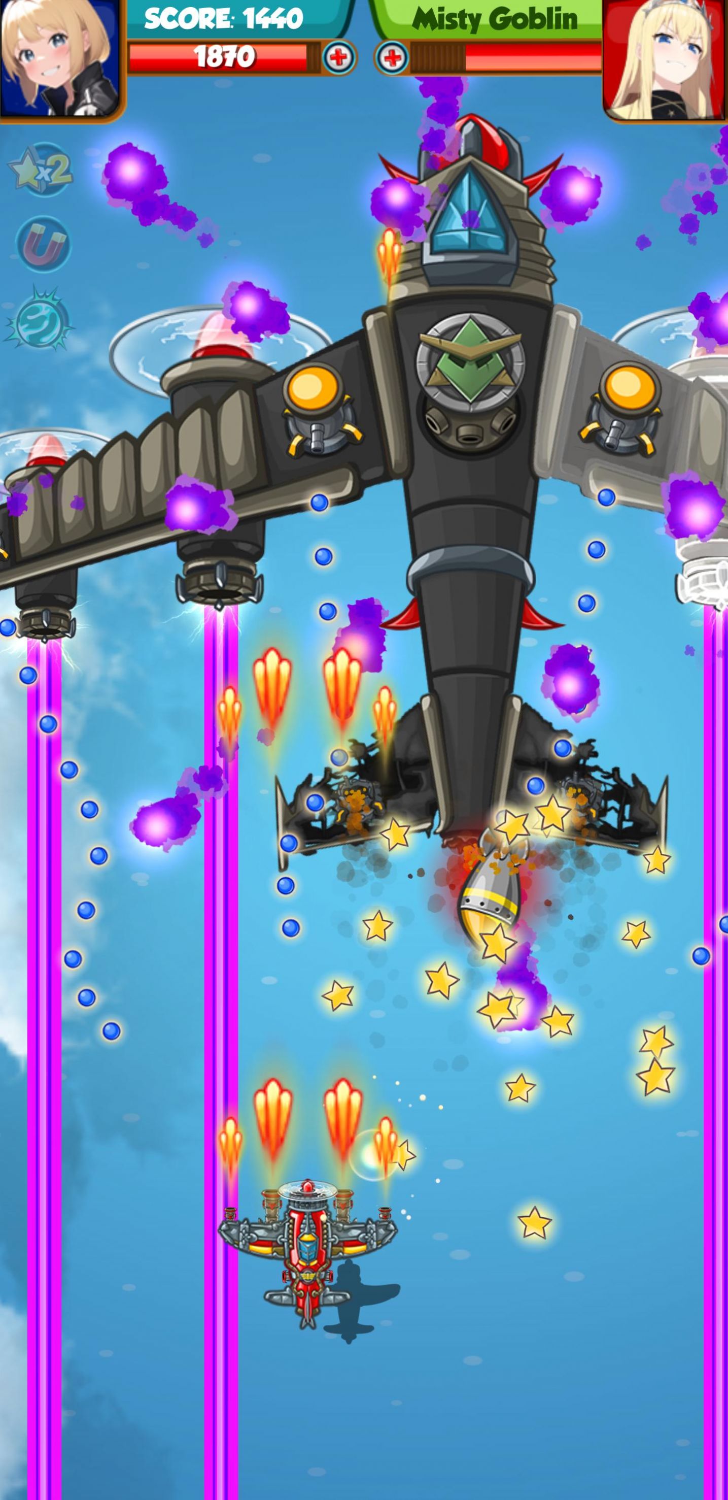 前锋少女1945游戏图1