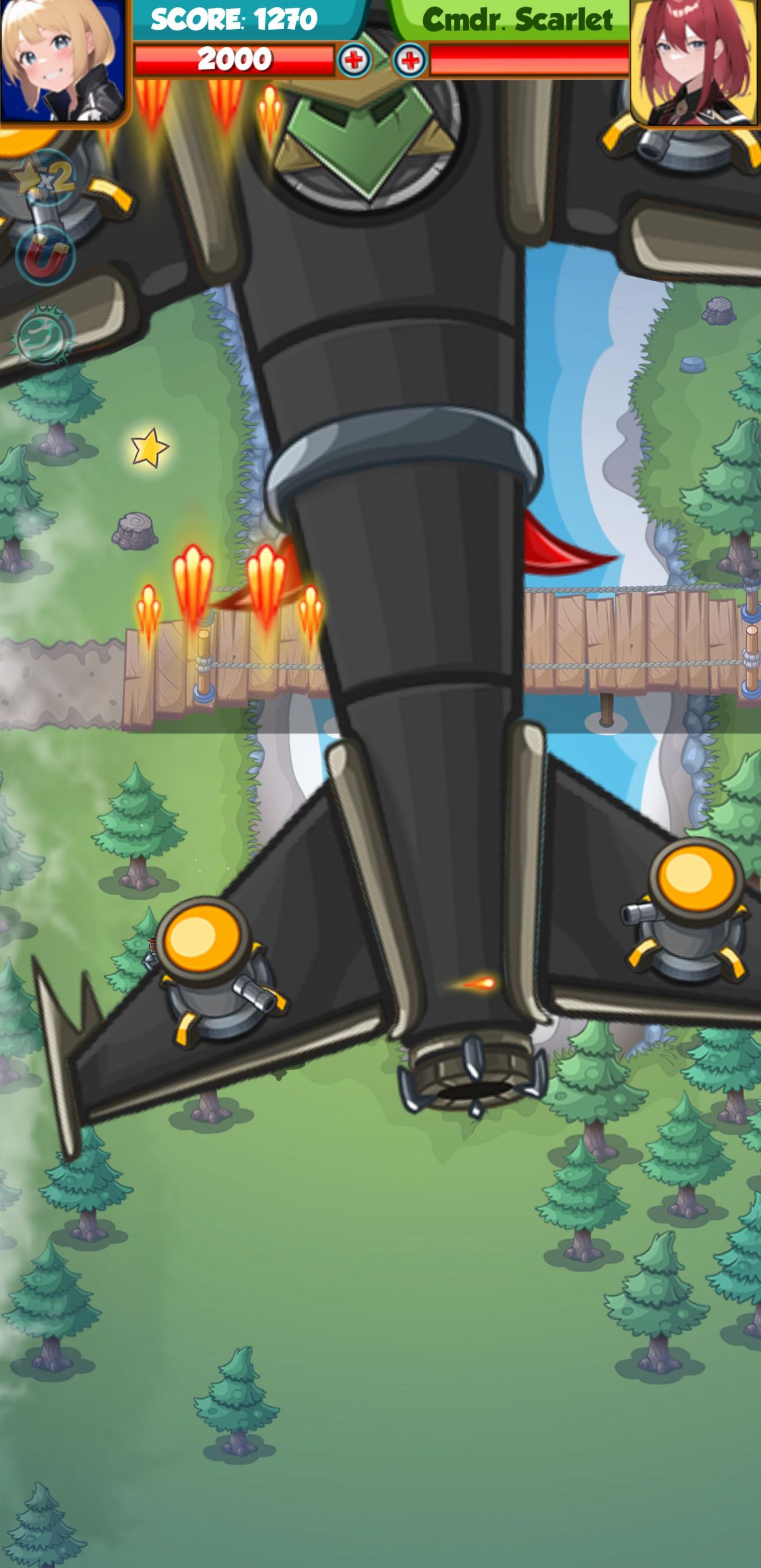 前锋少女1945游戏图3