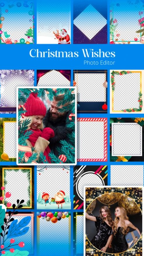 圣诞节祝福照片编辑器app最新版图片1