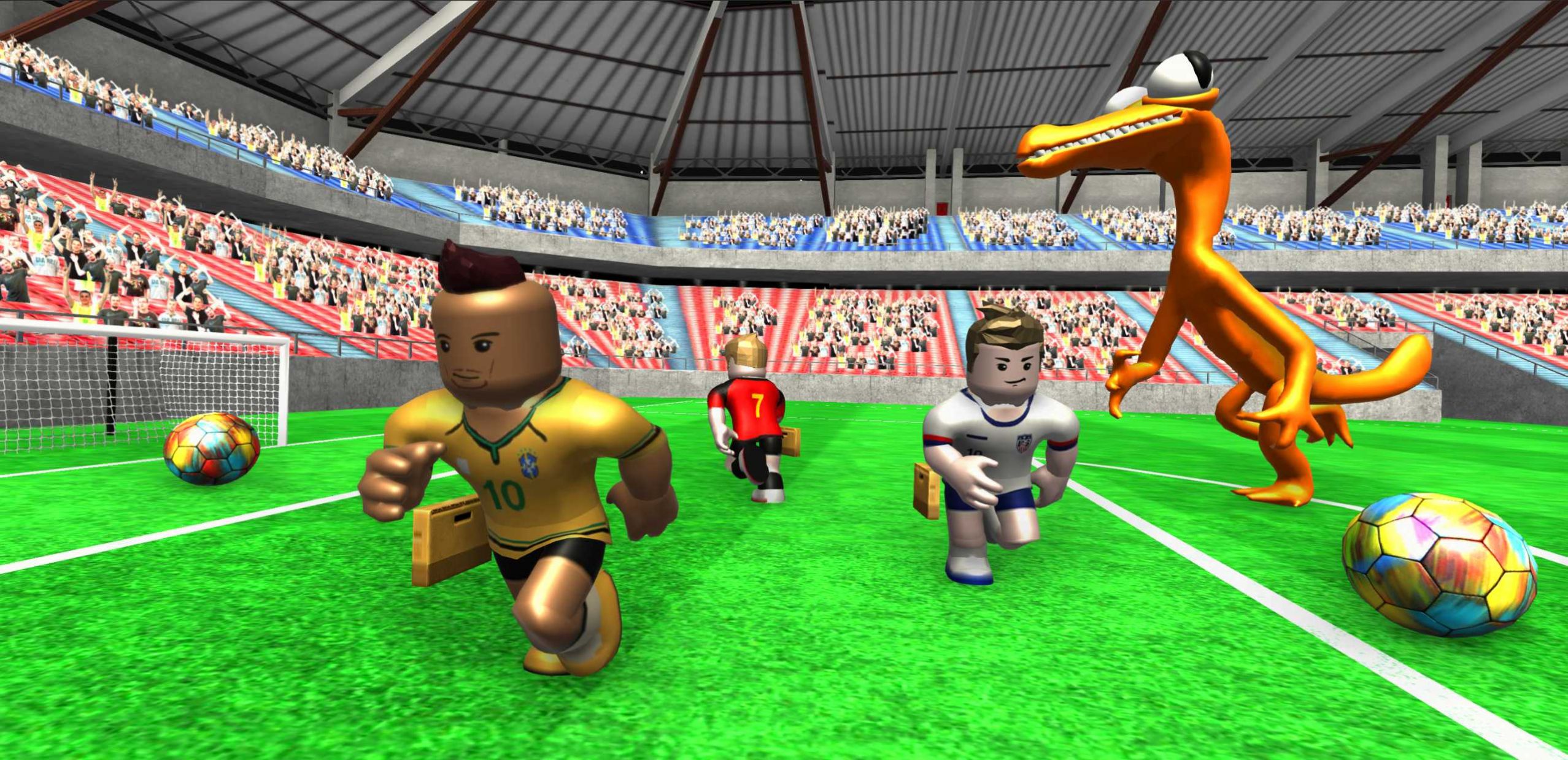 彩虹足球之友3D游戏官方最新版图片1