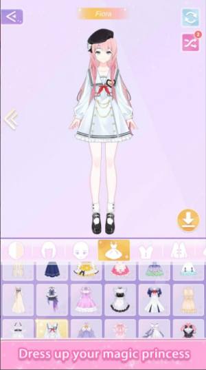 魔法公主之换装记游戏官方版(MagicPrincess)图片1