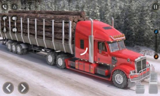 卡车雪地驾驶游戏图1