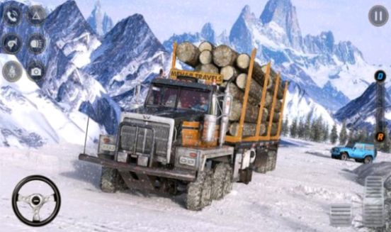 卡车雪地驾驶游戏图3