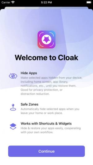 Cloak app图1