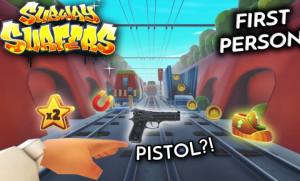 地铁跑酷射击版怎么玩   Subway Surfers FPS恐怖游戏下载以及玩法教程图片1