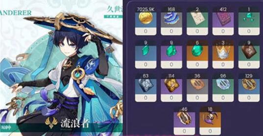 原神流浪者突破材料有哪些   最新散兵流浪者突破材料汇总[多图]