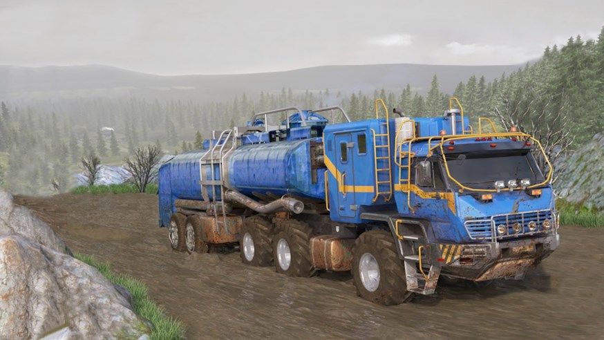 泥浆卡车模拟器亡命之徒游戏官方最新版图片1