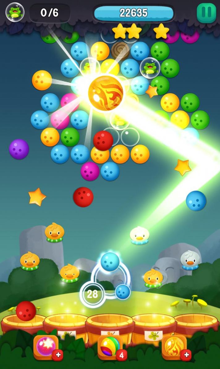 蛙泡泡射击疯狂游戏官方最新版图片1