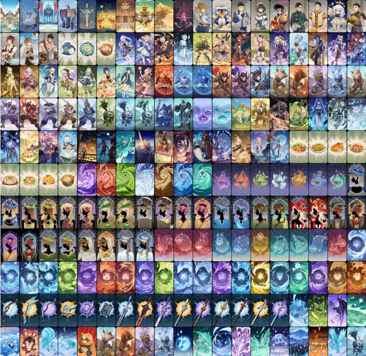 原神七圣召唤卡牌图鉴大全   最新七圣召唤卡牌材料图鉴一览[多图]