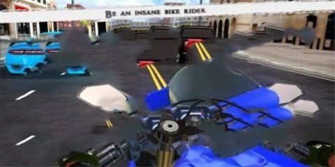 公路自行车游戏官方最新版（Bike Highway Rider）图片1