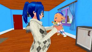 动漫女孩怀孕妈妈模拟器游戏图1