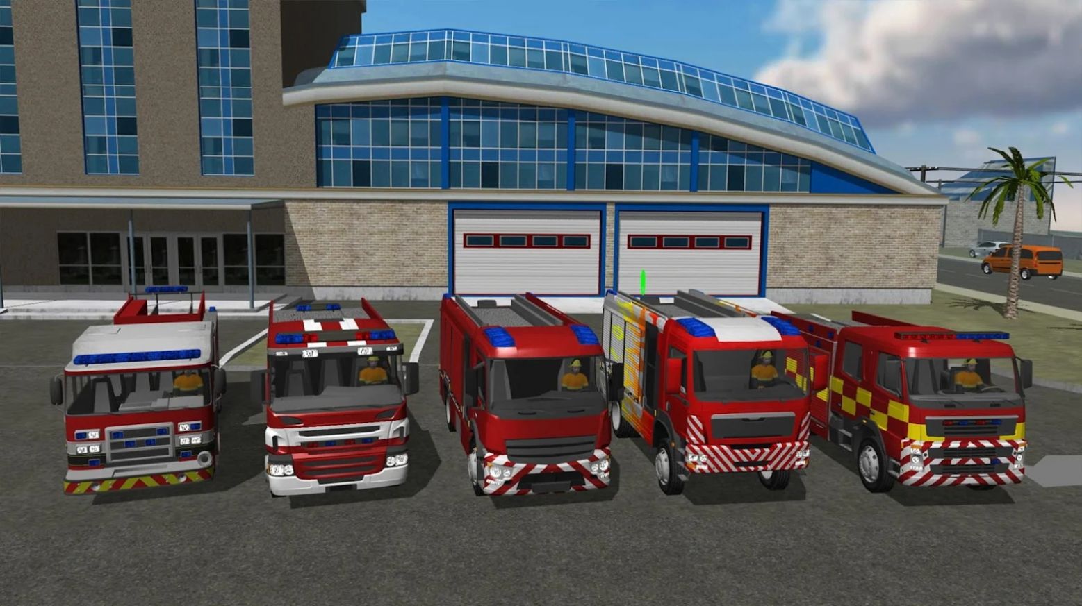 消防车3d模拟器游戏图1