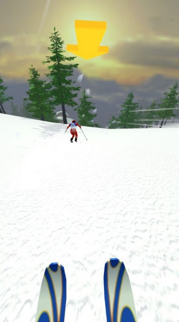 滑雪冲刺游戏图2