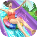 水上公园滑梯模拟器官方游戏最新版（ater Park Games Slide Ride） v1.46